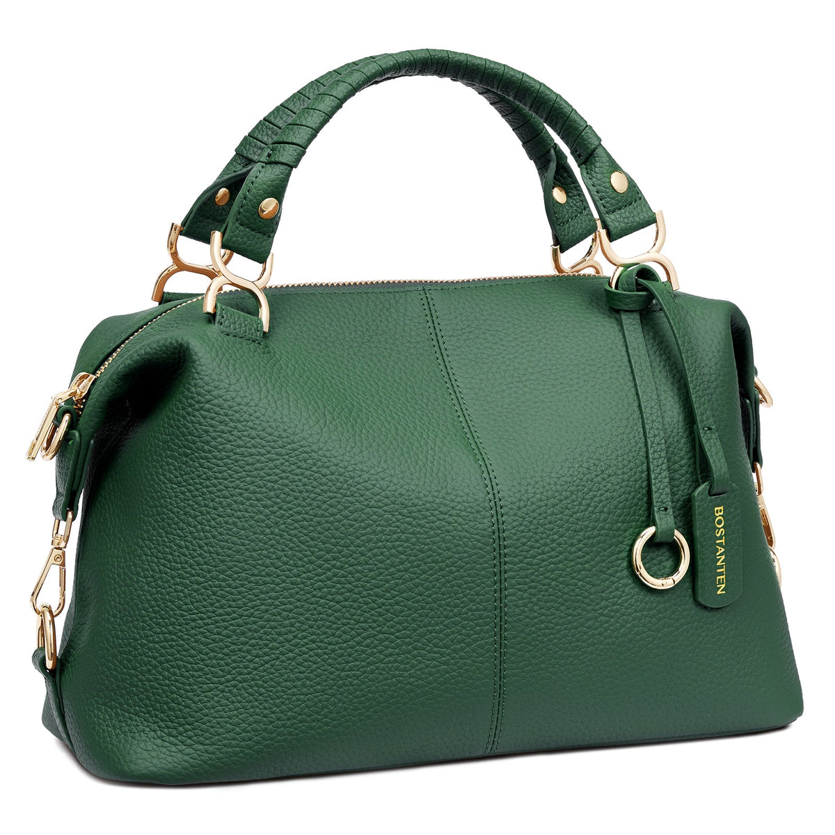 Nevin | Bolso Boston de Piel Auténtica