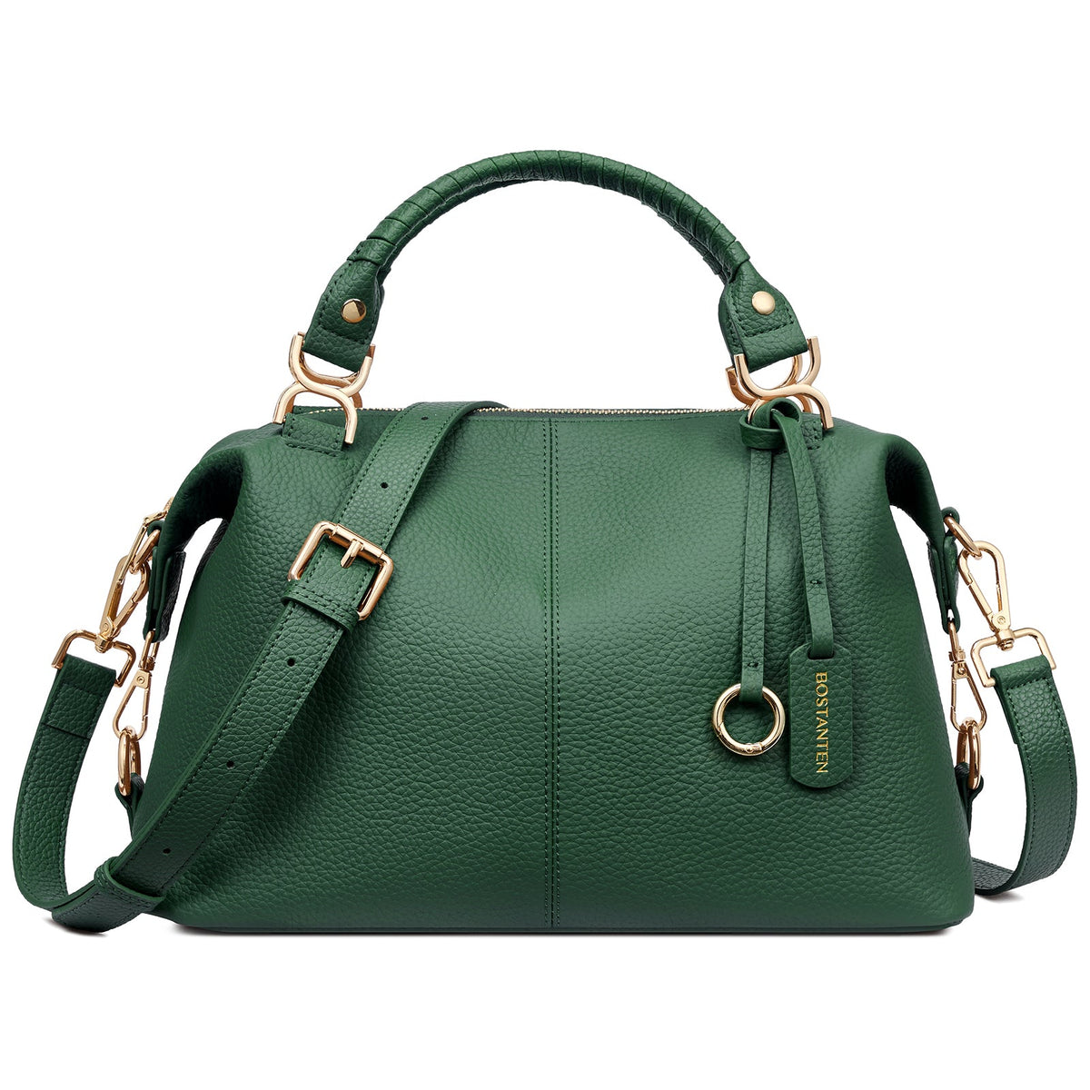 Nevin | Bolso Boston de Piel Auténtica