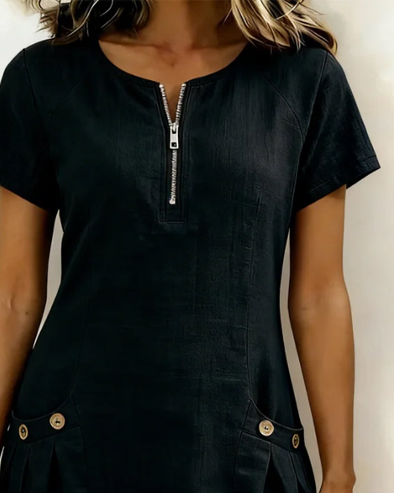 Vestido Lina™ — La elegancia natural del día a día