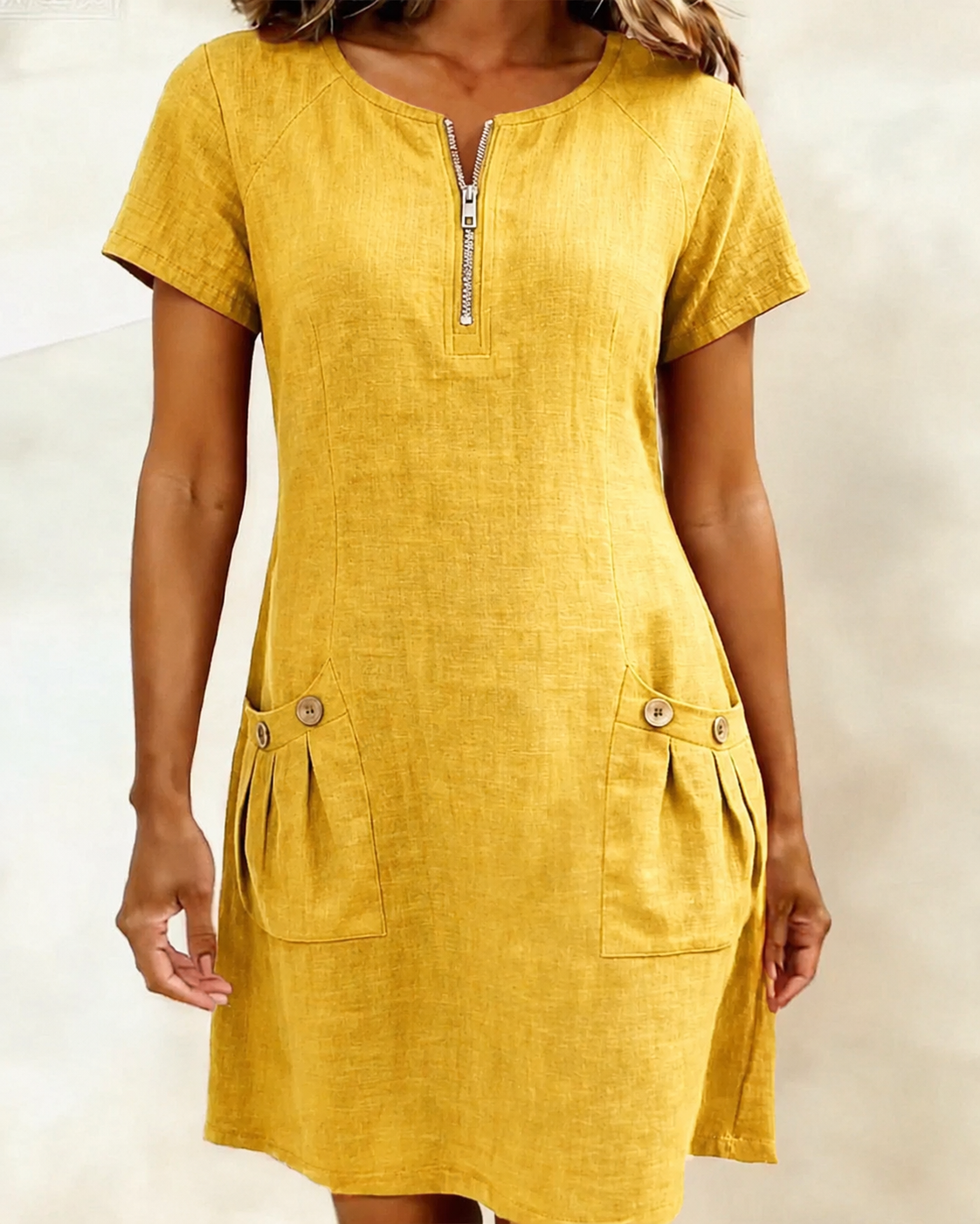 Vestido Lina™ — La elegancia natural del día a día