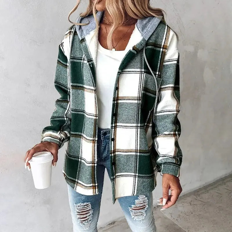 CHAQUETA CUADROS VINTAGE