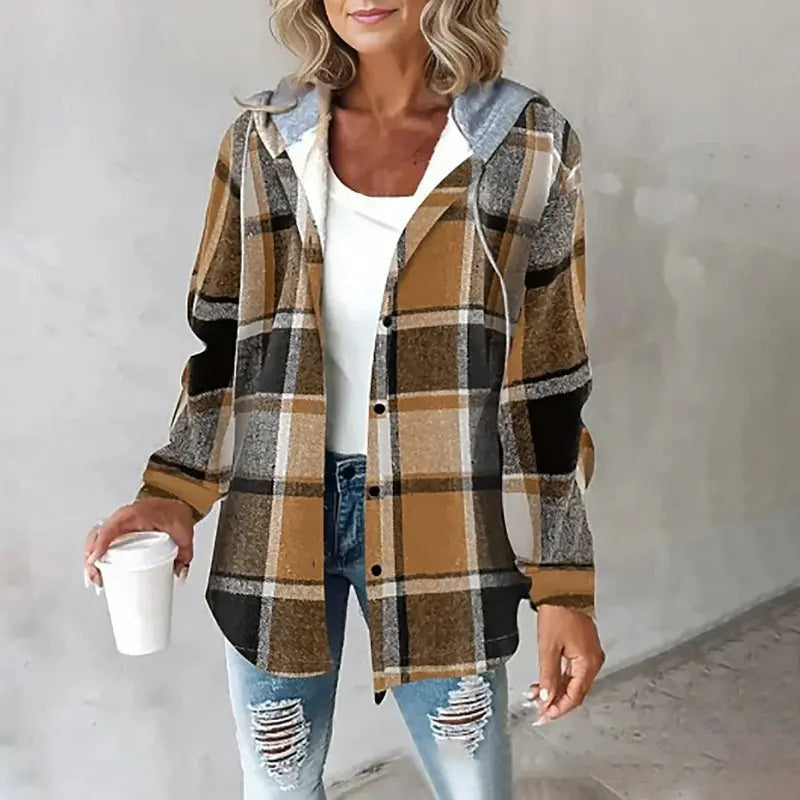CHAQUETA CUADROS VINTAGE