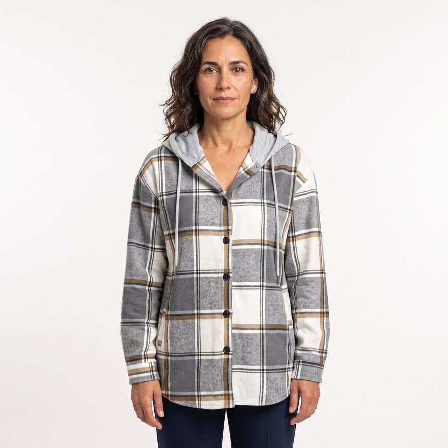 CHAQUETA CUADROS VINTAGE