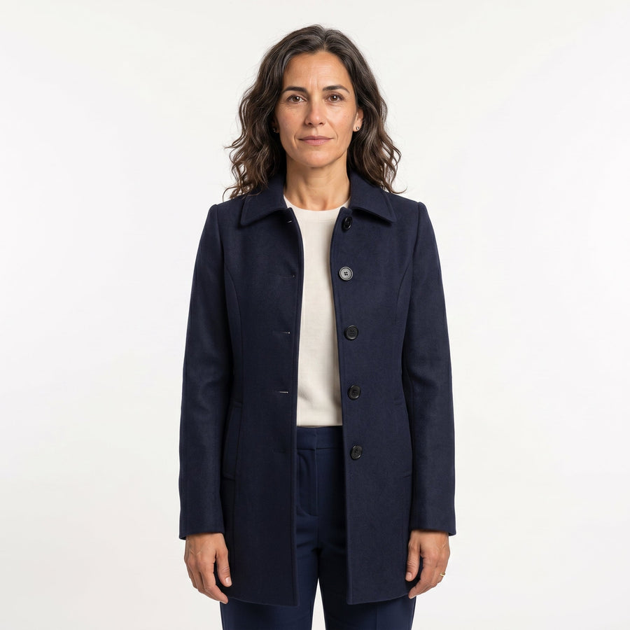 CHAQUETA FIT & FLARE ELEGANTE