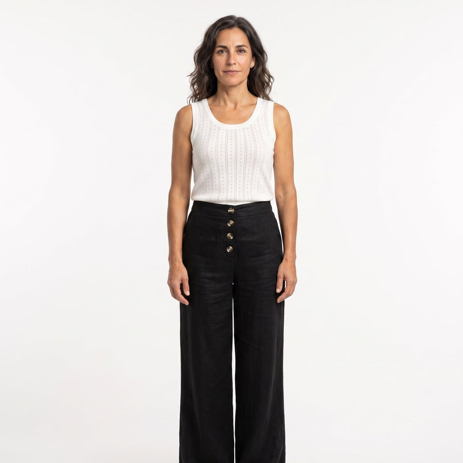 Lein™ – Pantalón de lino elegante