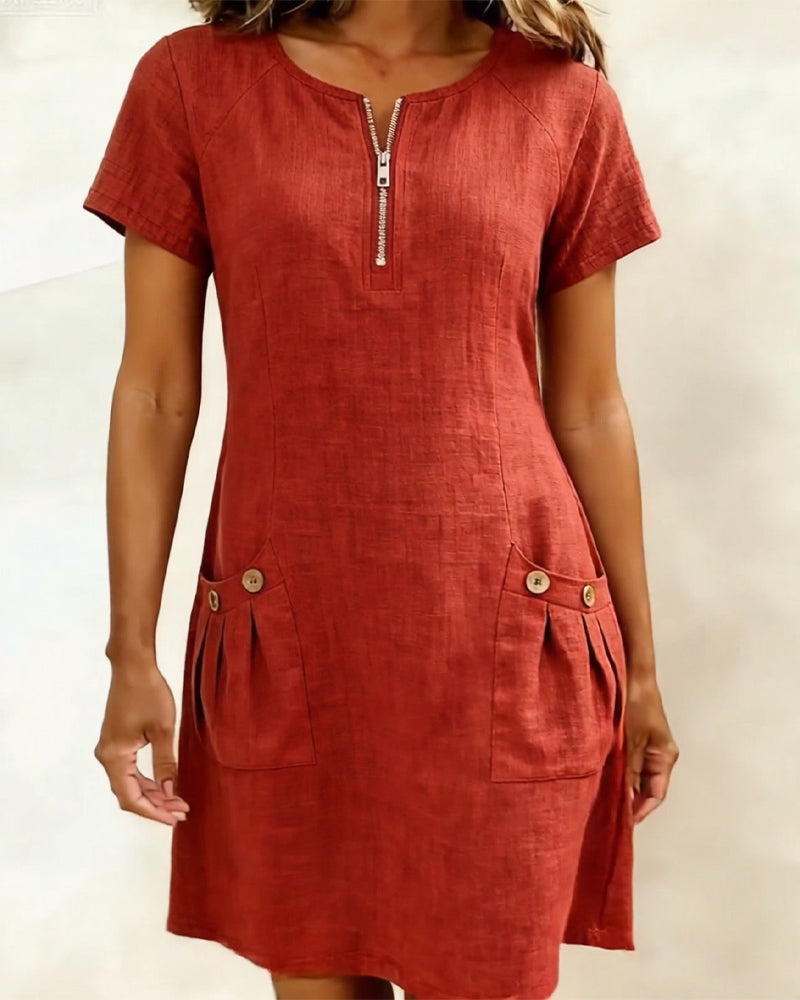 Vestido Lina™ — La elegancia natural del día a día