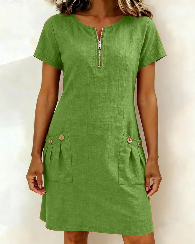 Vestido Lina™ — La elegancia natural del día a día