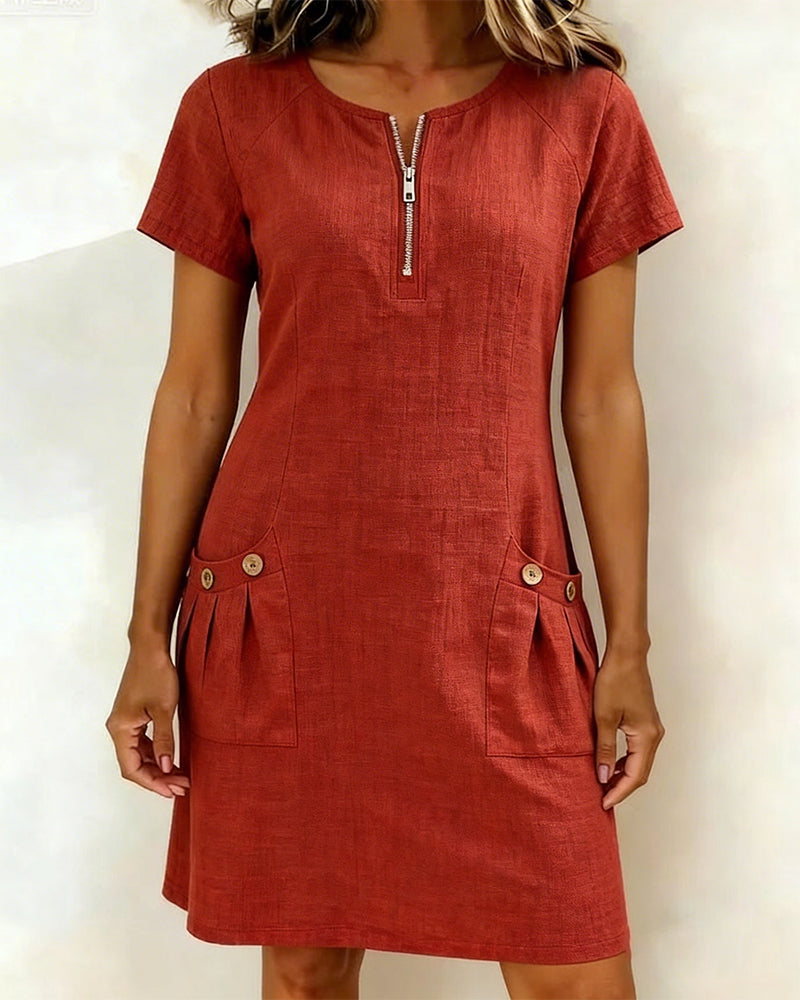 Vestido Lina™ — La elegancia natural del día a día