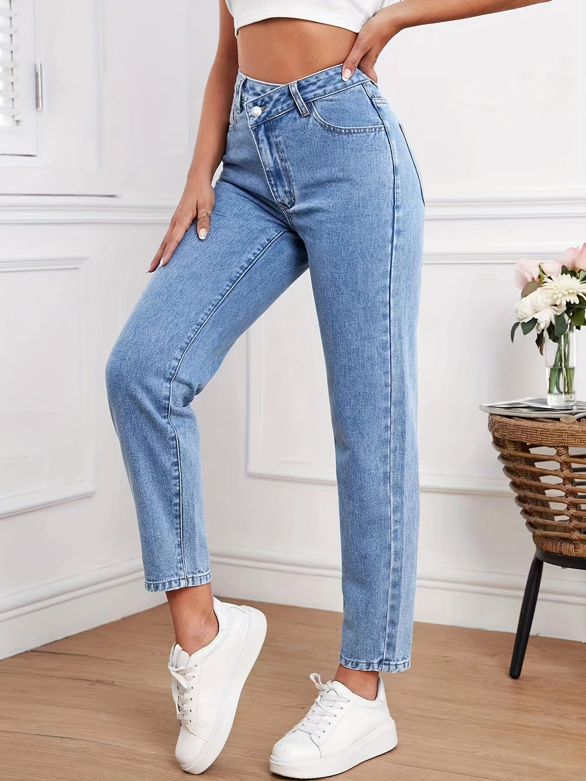 HIGH-WAISTED™ | JEANS DE TIRO ALTO