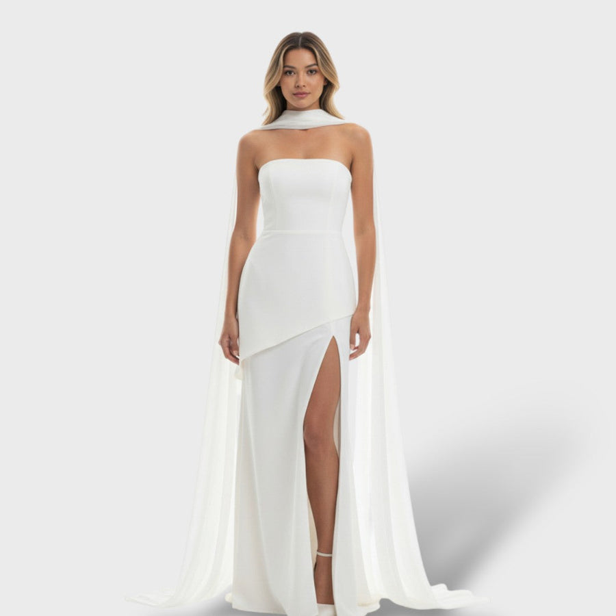 Vestido Maxi Elegante con Abertura