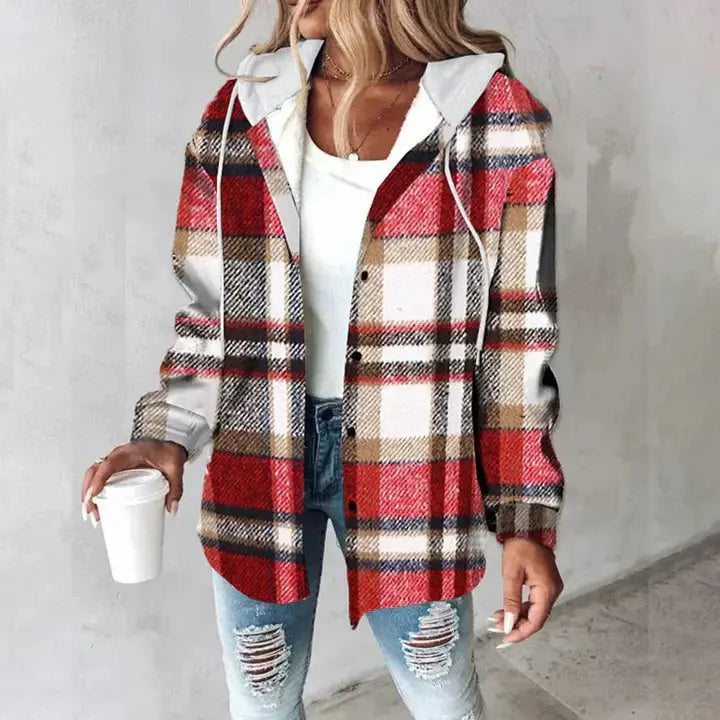 CHAQUETA CUADROS VINTAGE