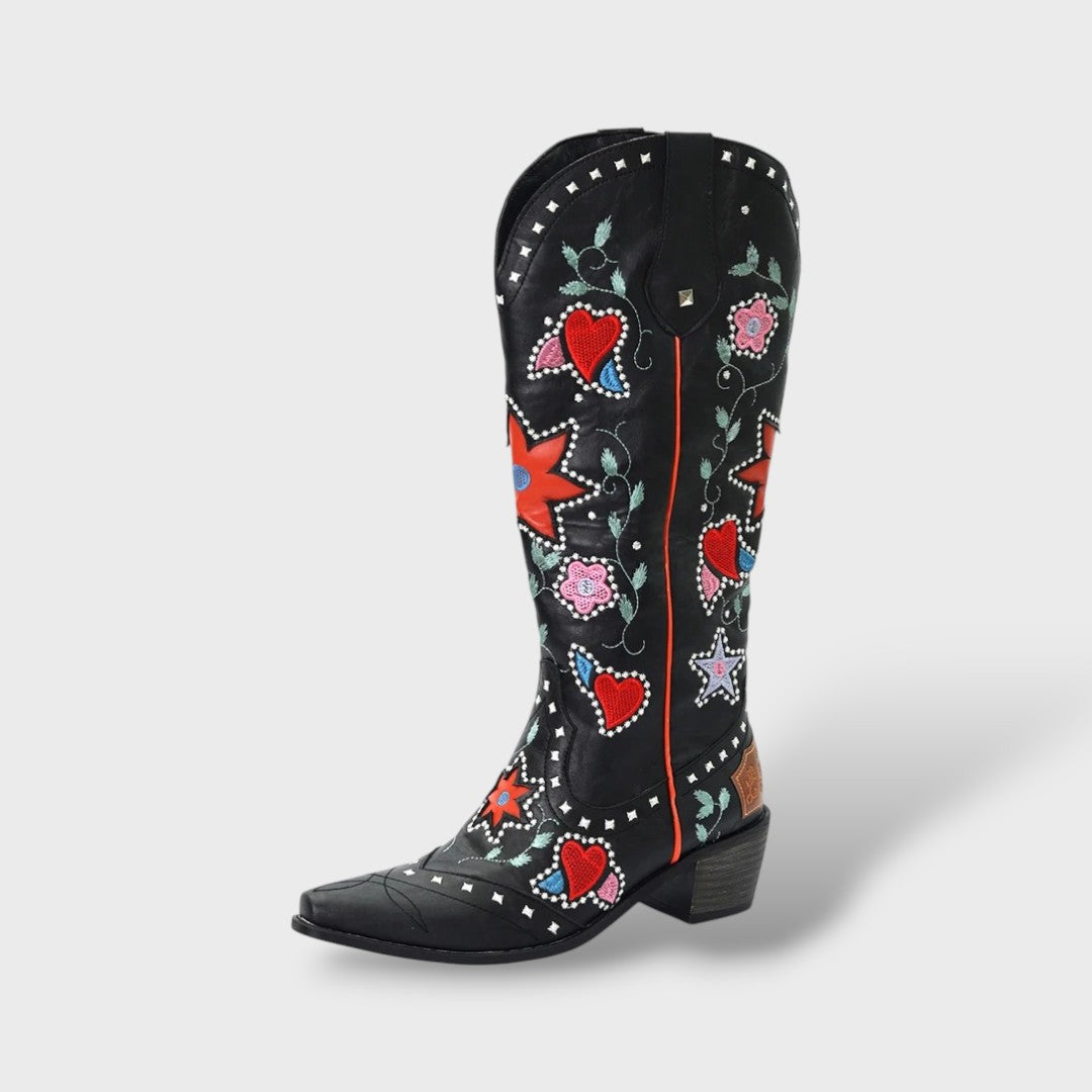 Botas Cowboy Mujer Vintage