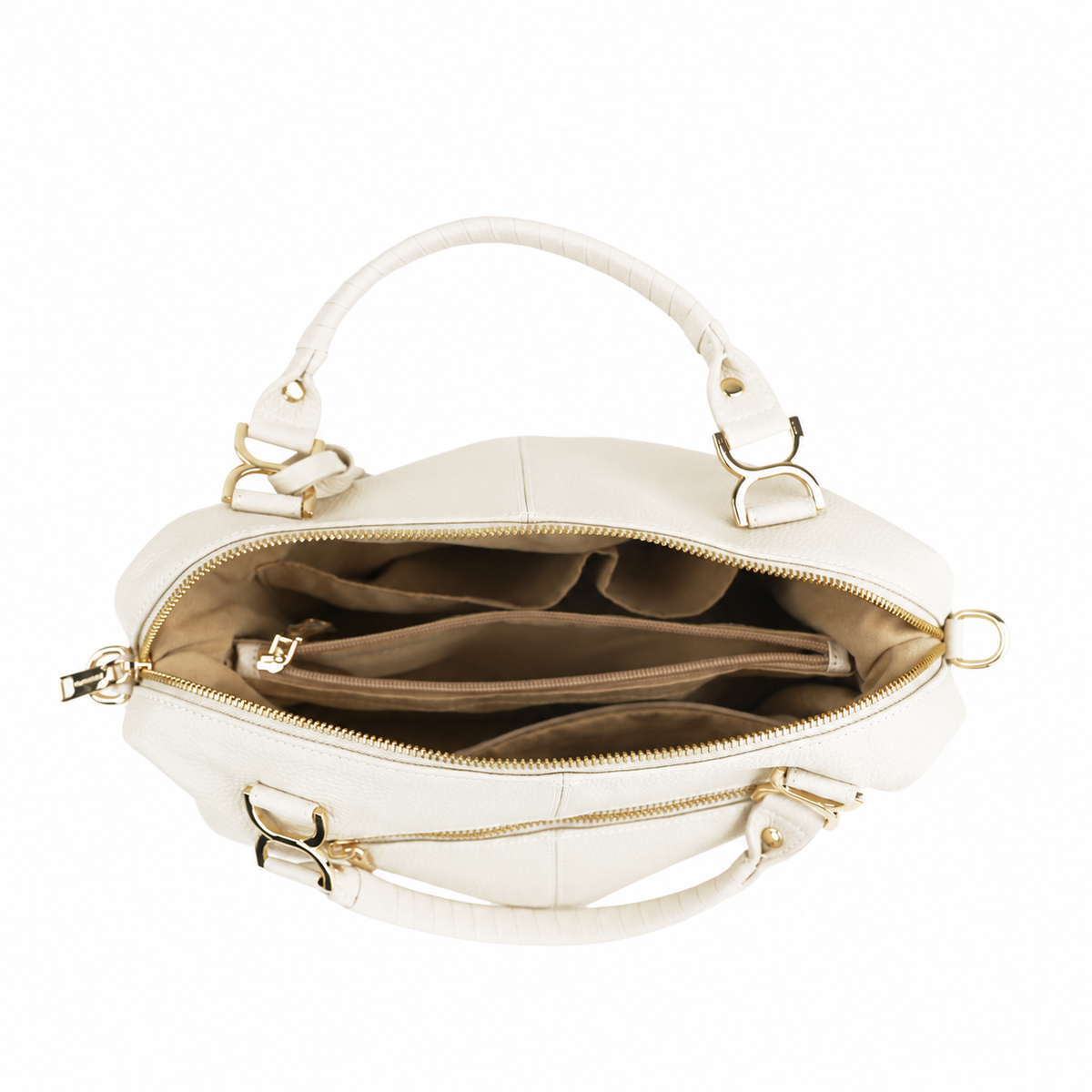 Nevin | Bolso Boston de Piel Auténtica
